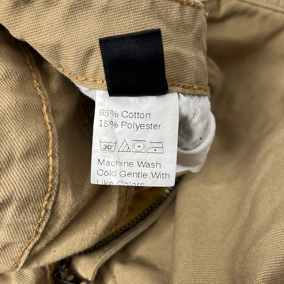 Beige Long Cargo Pants // Boyfriend Jeans - Picture 10 of 12